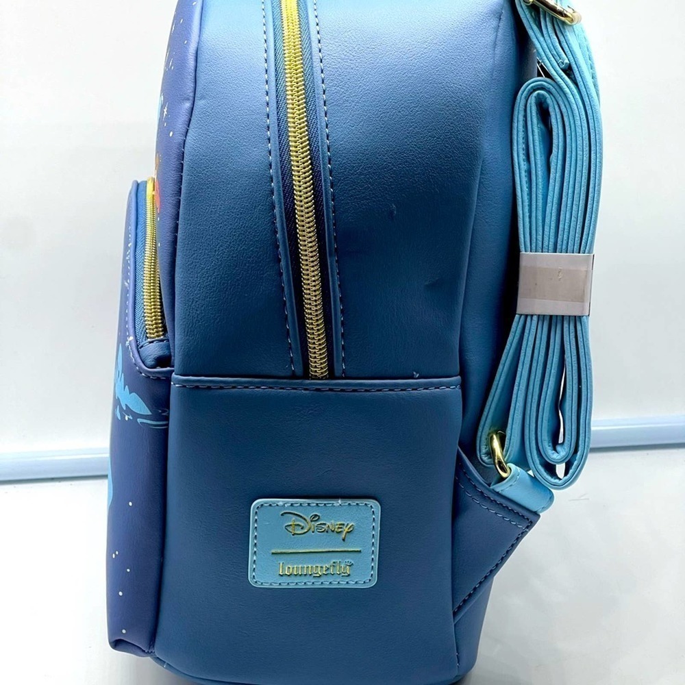 NEW Loungefly Disney Peter Pan Never Land Mini Backpack - Picture 4 of 16